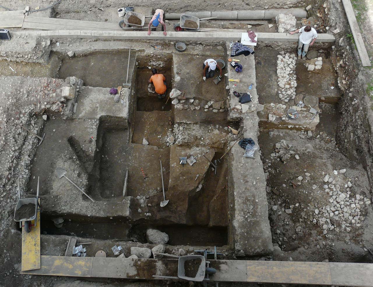 Fouille archeologique Avenches