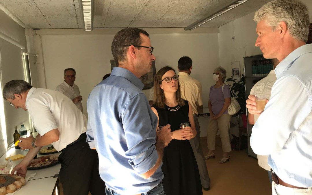 Cérémonie de présentation de la plaquette consacrée au mur d’enceinte antique d’Avenches