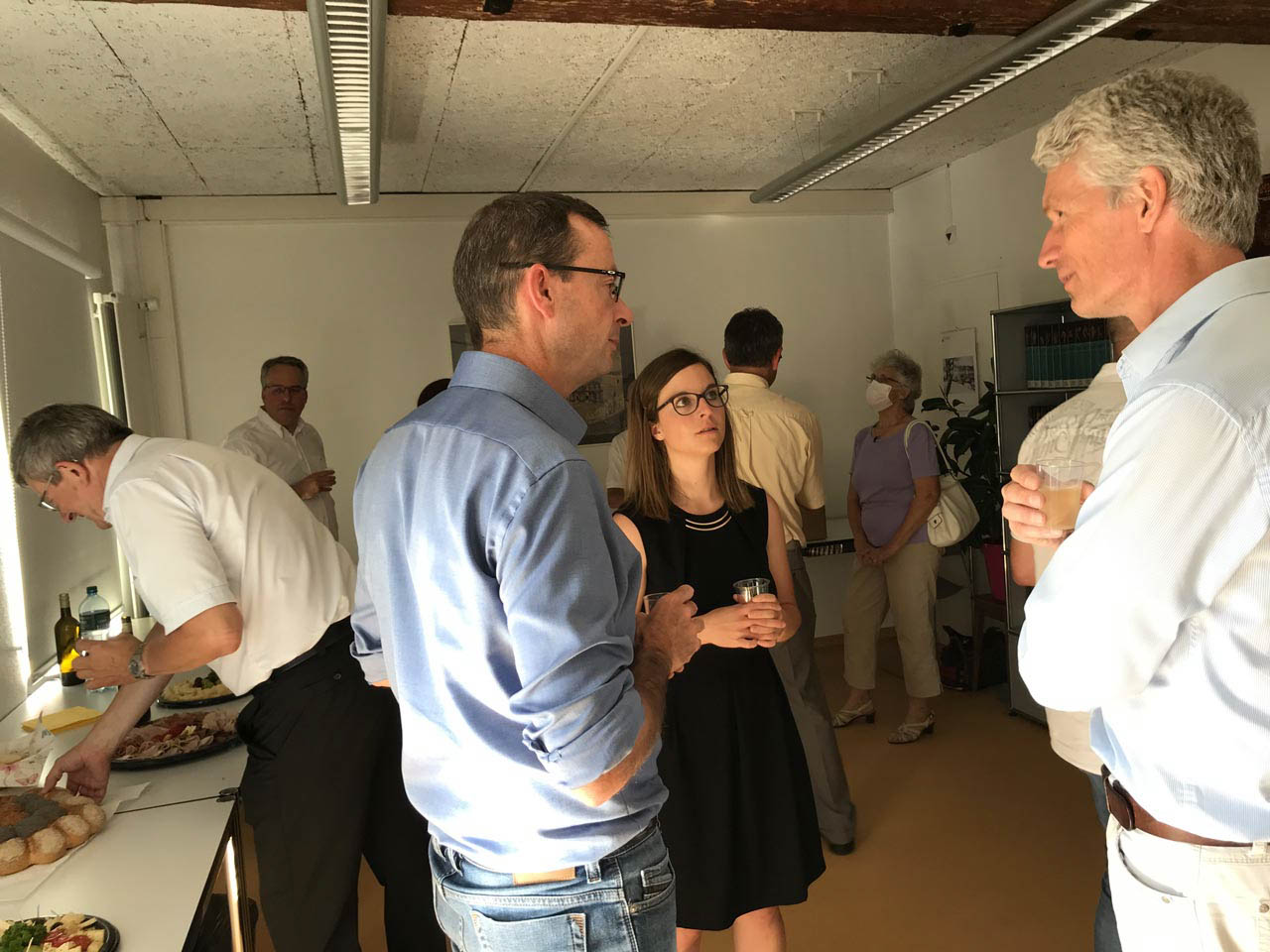 Cérémonie de présentation de la plaquette consacrée au mur d’enceinte antique d’Avenches