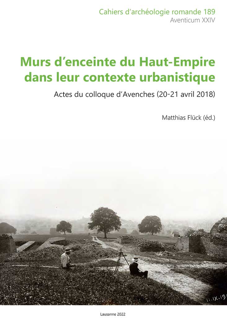 MURS D’ENCEINTE DU HAUT-EMPIRE DANS LEUR CONTEXTE URBANISTIQUE