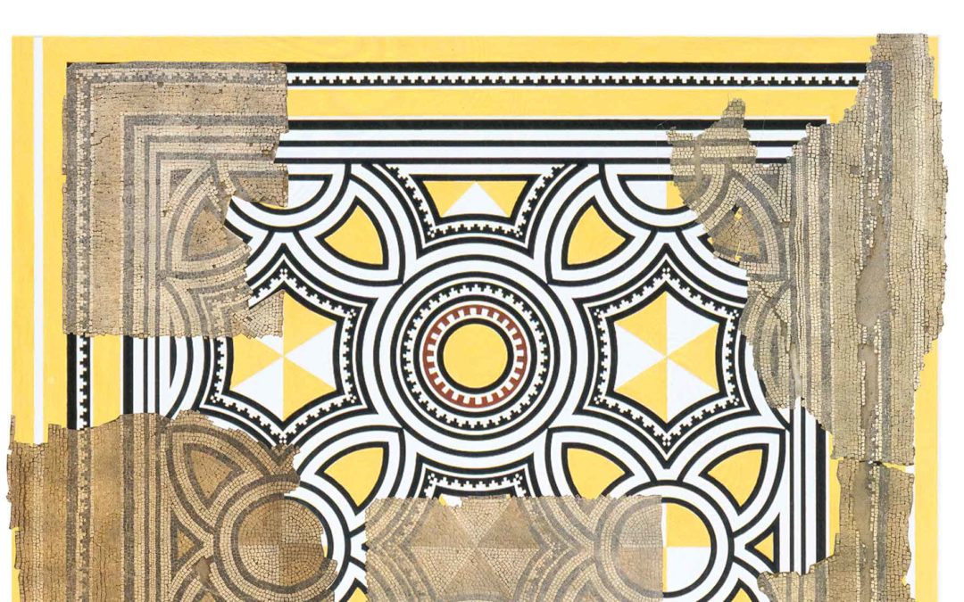 Une mosaïque d’Avenches en cours de restauration