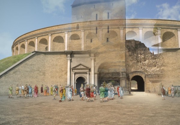 Reconstitution des arênes avenches